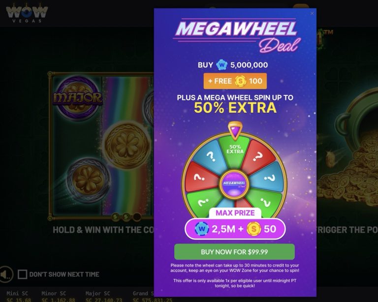 What Happened When I Tried the WOW Vegas MegaWheel