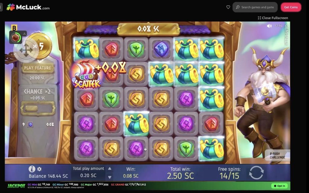 Gemhalla Slot on McLuck – Where Viking Myths Collide with Cascading Gems